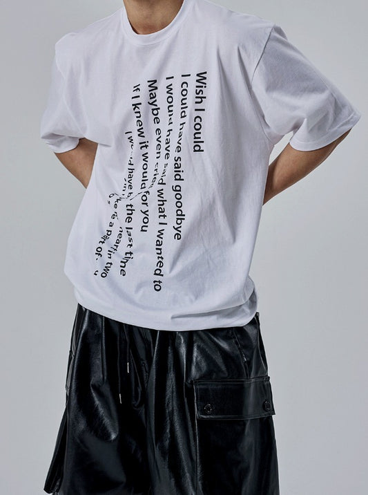 WISH Oversized Short Sleeve Tee