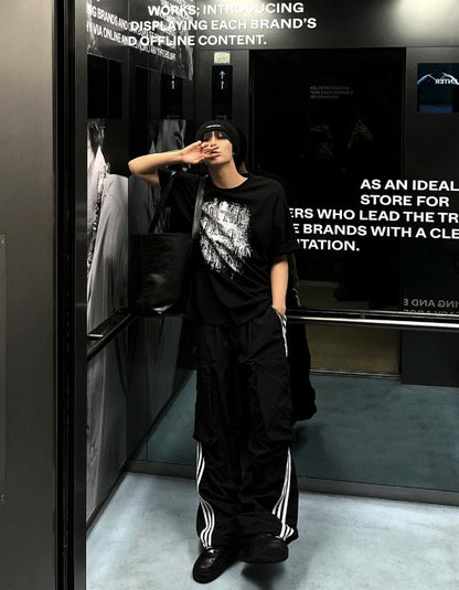 Line Track Cargo Pants