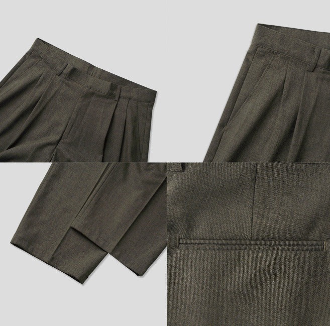 Stan Two-tuck Wide Slacks