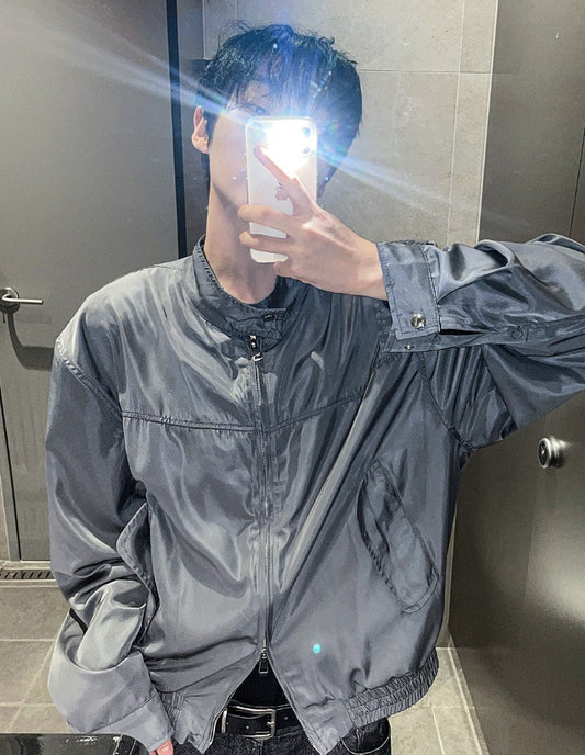perry biker windbreaker jacket