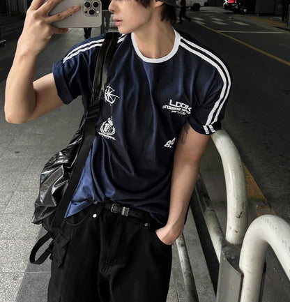 89 Line Short Sleeve T-shirt