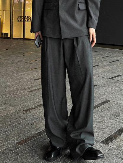 25SS Aura Two Tuck Slacks