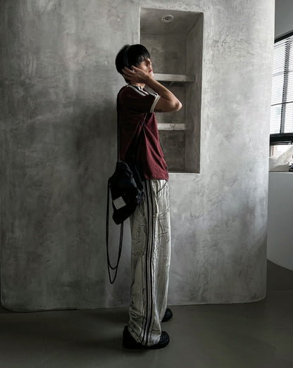 mud track wide pants
