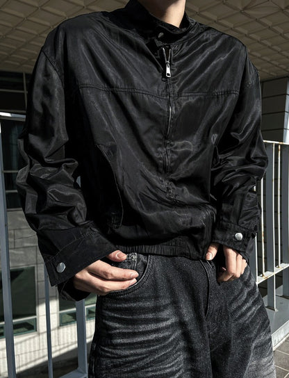 perry biker windbreaker jacket