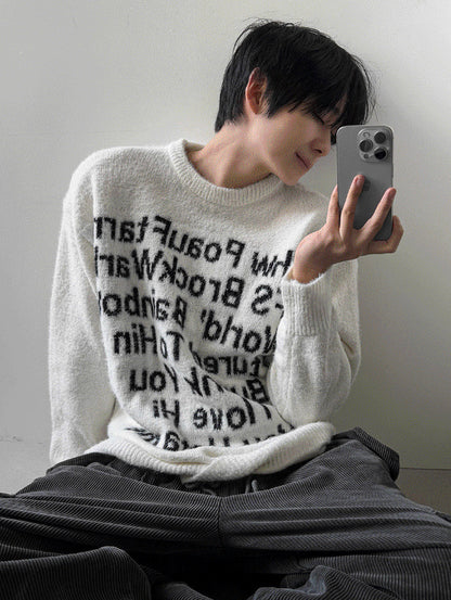 winter angora henry neck knitwear