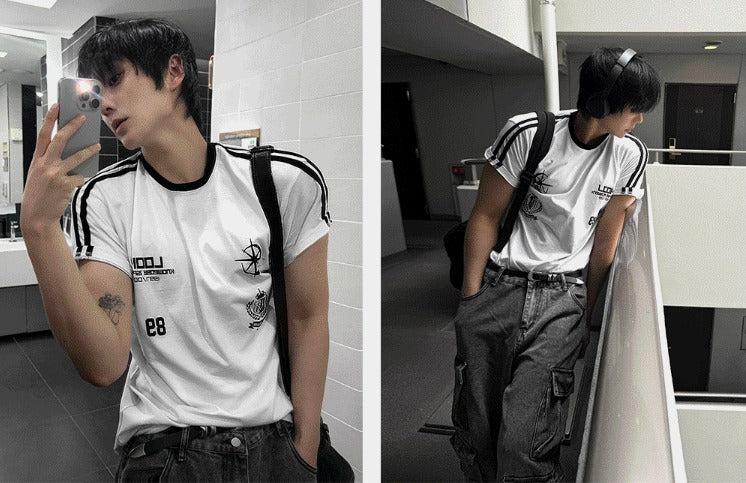 89 Line Short Sleeve T-shirt