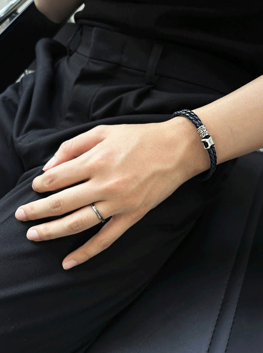 Twist Leather Bracelet