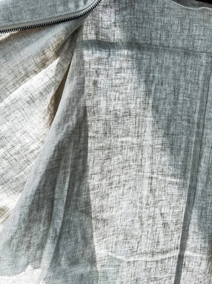 Linen Bomber Summer Jacket