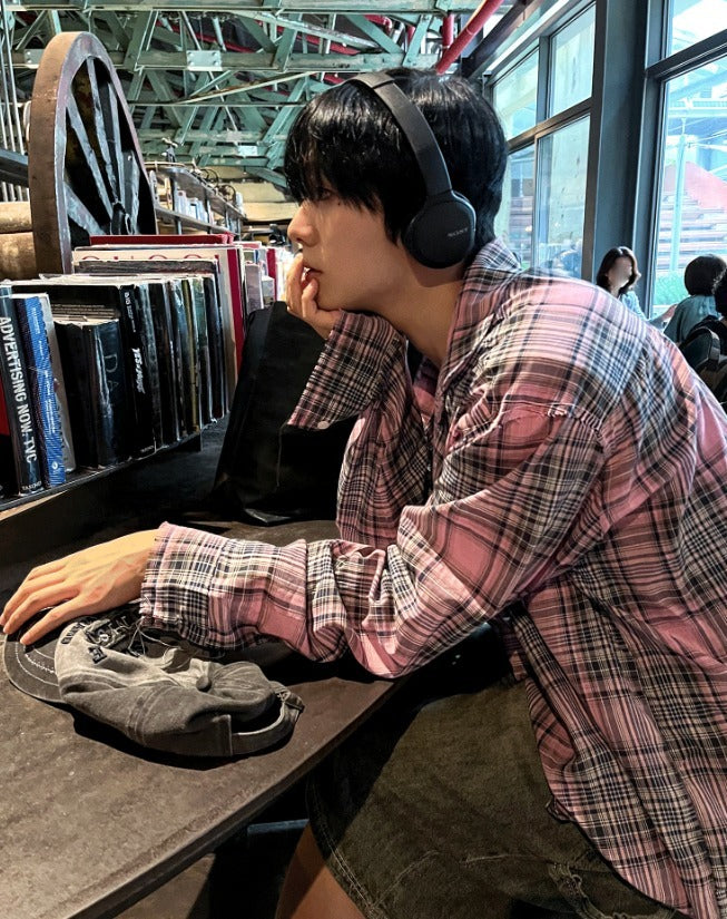 summer check board cutting shirts