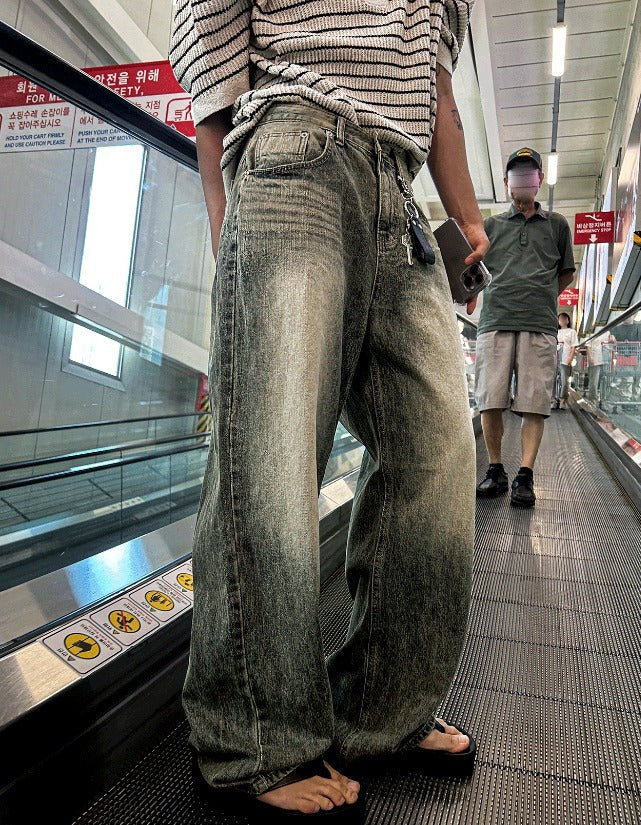 Emerald Tin Denim Pants